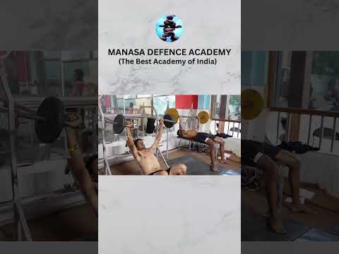 MANASA DEFENCE ACADEMY'S GYM TRAINING