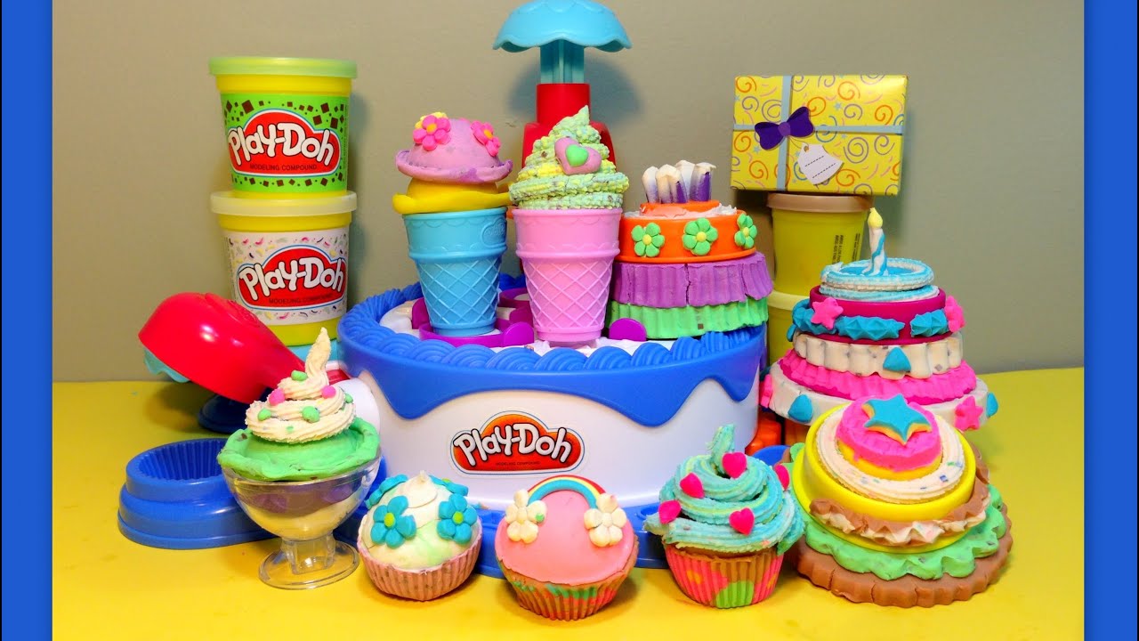 Play doh cake and ice cream confections Idea | btownbengal
