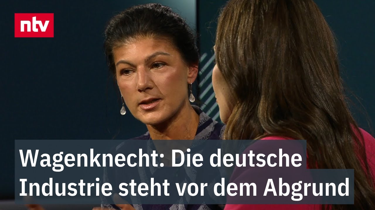 Wer ruiniert derzeit die deutsche Industrie?: ntv Talk "Blome & Pfeffer"