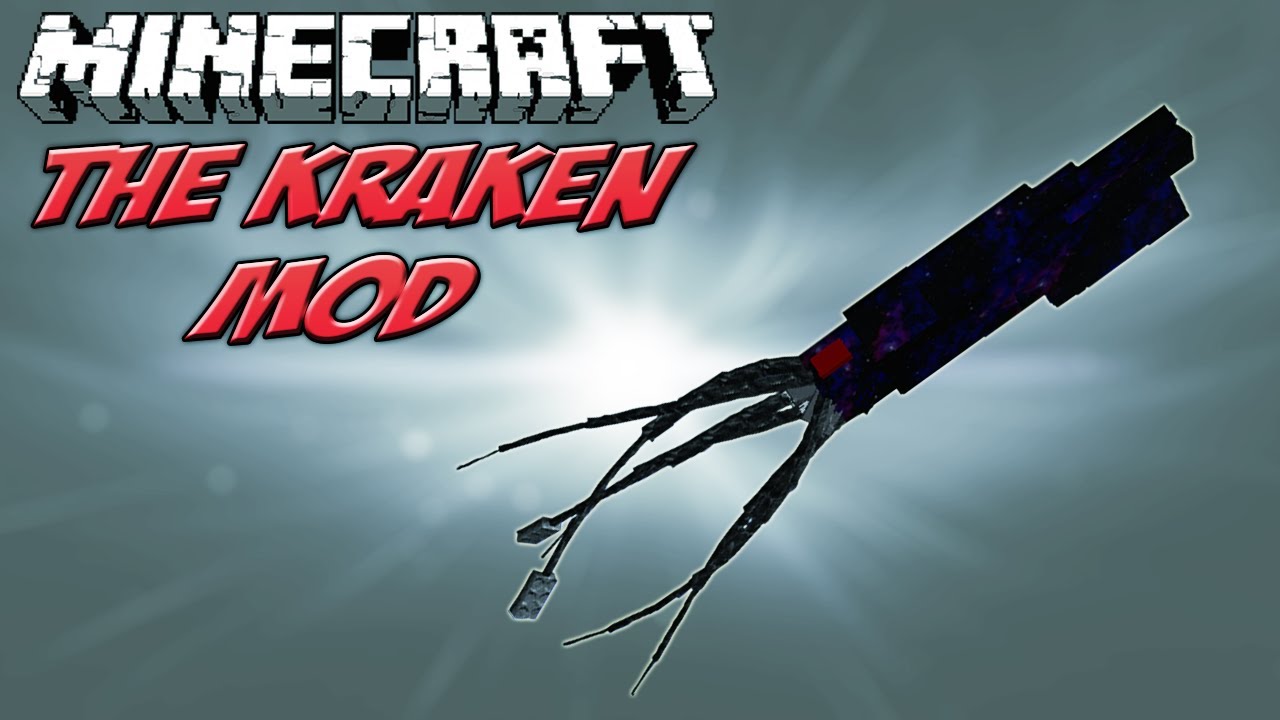 Minecraft the kraken mod part of orespawn mod youtube