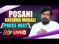 Posani Krishna Murali Press Meet on TRS Victory - Live