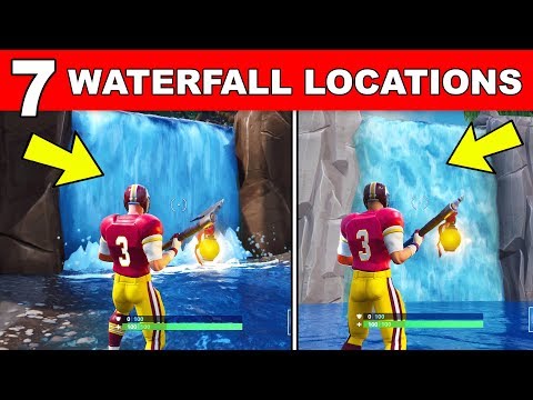 Visit Different Waterfalls Liveshow Today For Dummies - visit different waterfalls all 7 locations overtime challenges fortnite free rewards