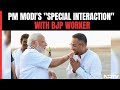 At Chennai Airport, PM Modis Special Interaction With BJP Worker