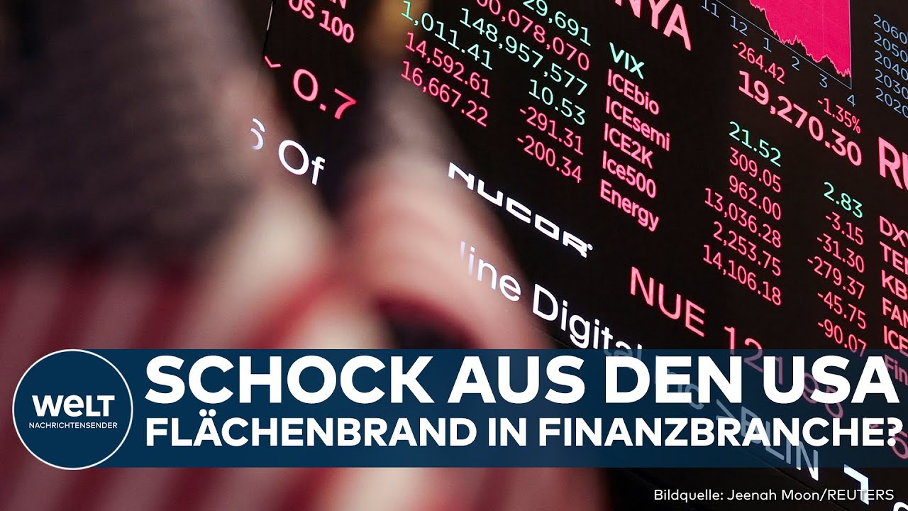 USA: Flächenbrand? Angst vor Krise wächst! Probleme bei Regionalbanken!