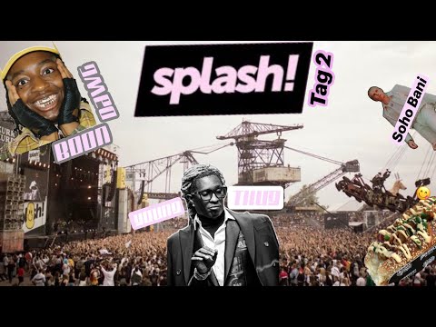 YOUNG THUG, BOONDAWG und $OHO BANI😱 Splash! Vlog Tag 2