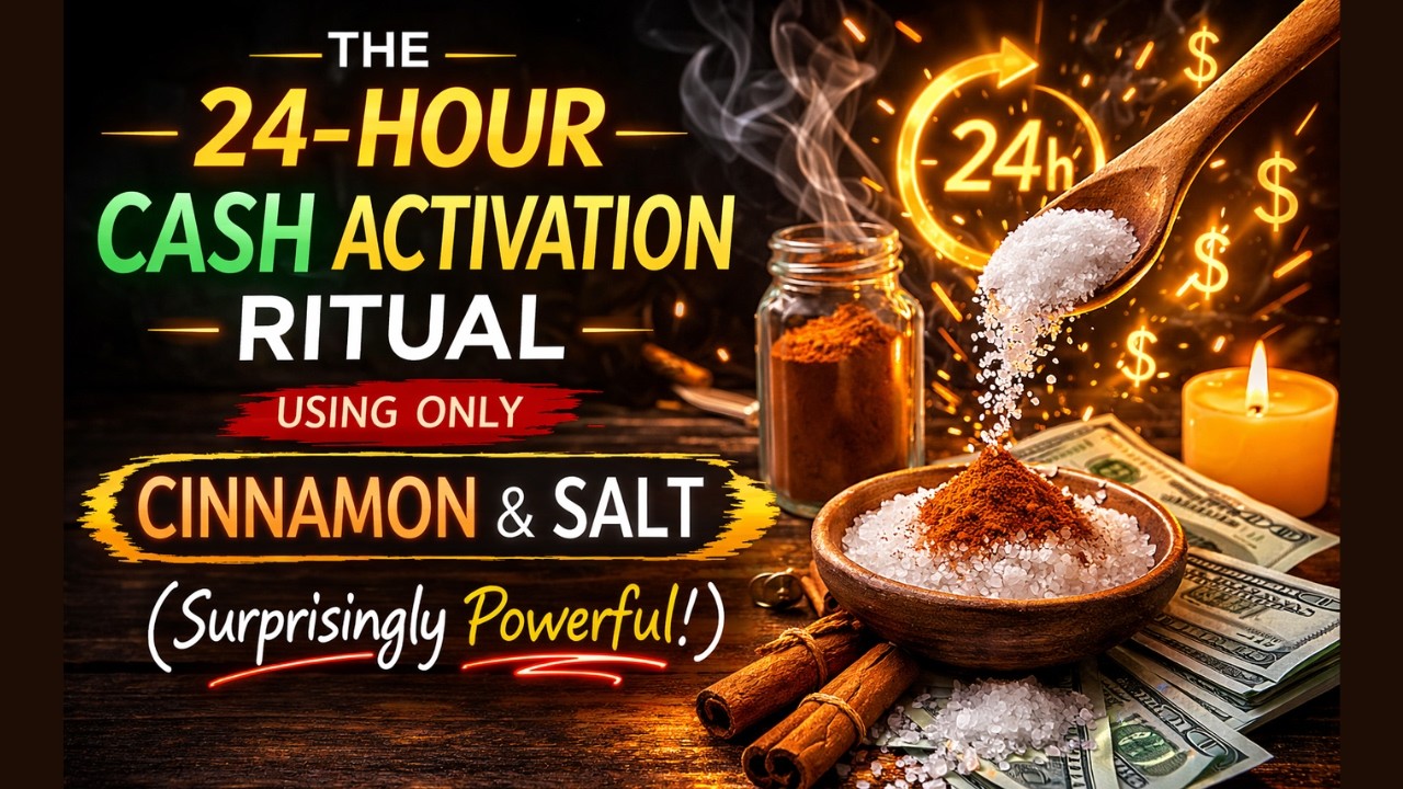 Wash Your Hands With Cinnamon & Salt Tonight — Trigger a 24-Hour Wealth Shift