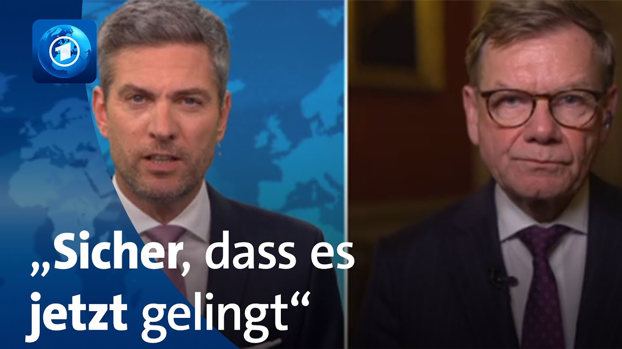 Außenminister Wadephul: Wird der Krieg zwischen Israel und Hamas nun enden? | tagesthemen