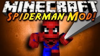 10:35 Repeat youtube video مود سبآيدر مآن 1.5.2 | Spider Man Mod 1.5.2