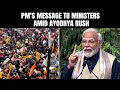 Ayodhya Ram Mandir: PM Modis Message To Union Ministers As Ayodhya Witnesses Heavy Rush