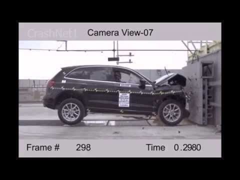 ვიდეო ავარიის ტესტი Audi Q5 2008 წლიდან