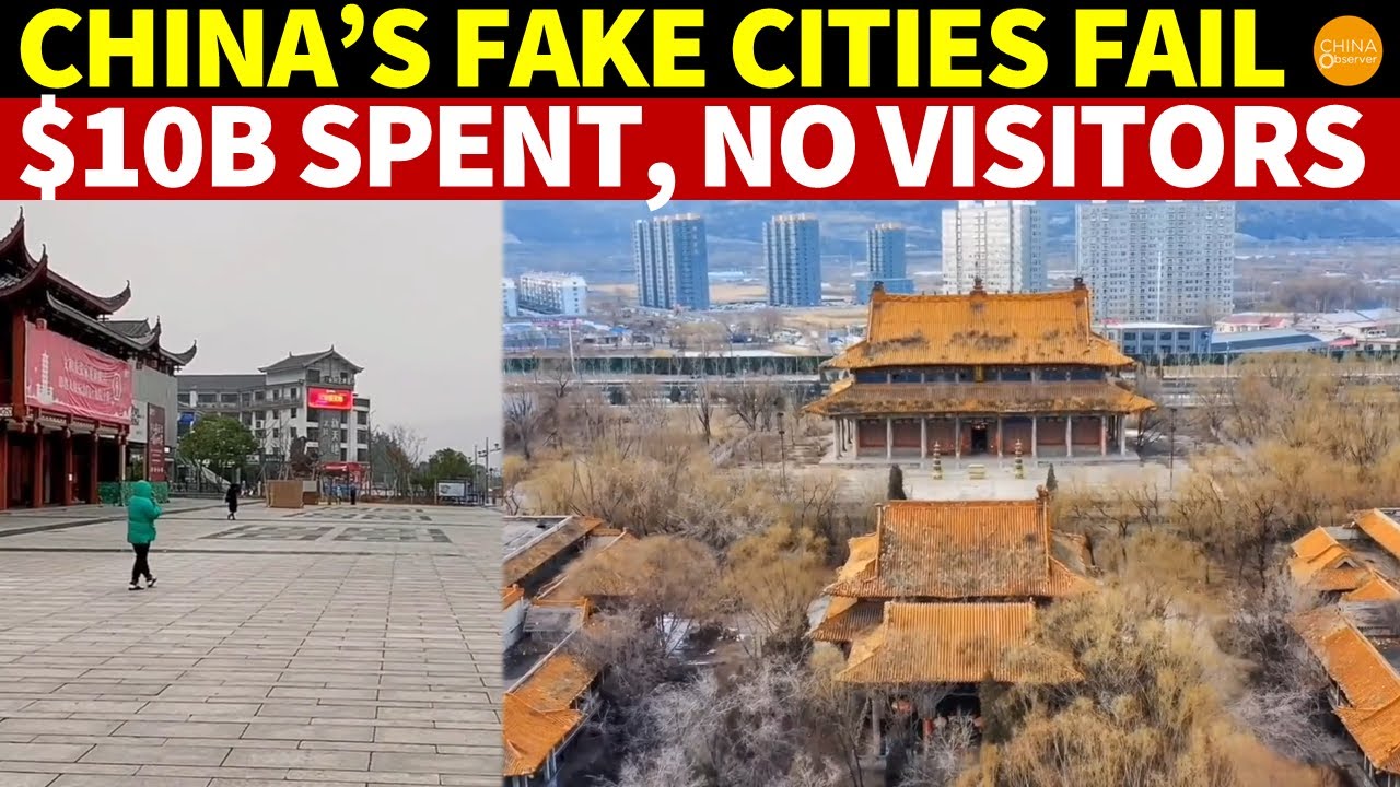 China’s $10 Billion Investment in 2,800 Fake Ancient Cities Fails, No Visitors Even With Free Entry