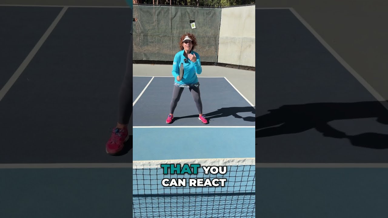 Keep Your Paddle Here for Faster Pickleball Reactions
