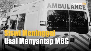 Diduga Keracunan MBG, Seorang Siswi di Bandung Barat Meninggal Dunia!
