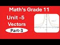 Grade 11 Math's Unit 5 Vectors  Part 3 Vector Product  Scalar (dot) Product  New Curriculum