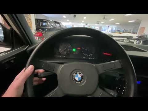 video 1985 BMW 528e