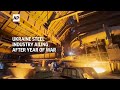 Ukraine steel industry ailing after year of war  - 01:47 min - News - Video