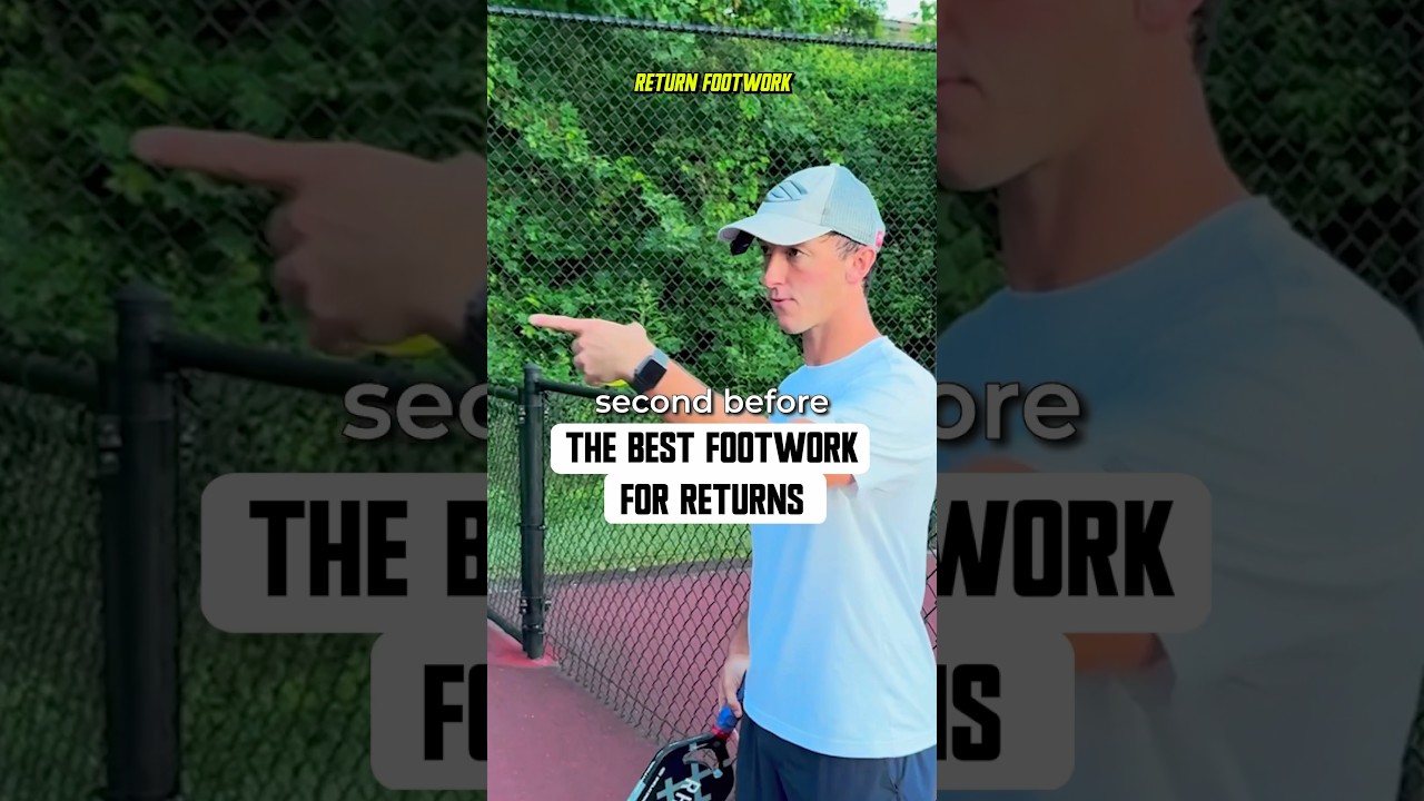 The Best Return Footwork For Pickleball