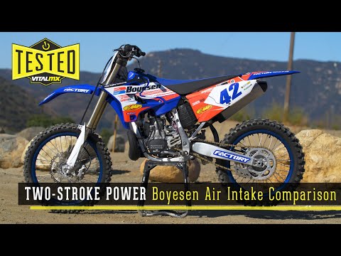 Two-Stroke Power - Boyesen Air Intake Comparison