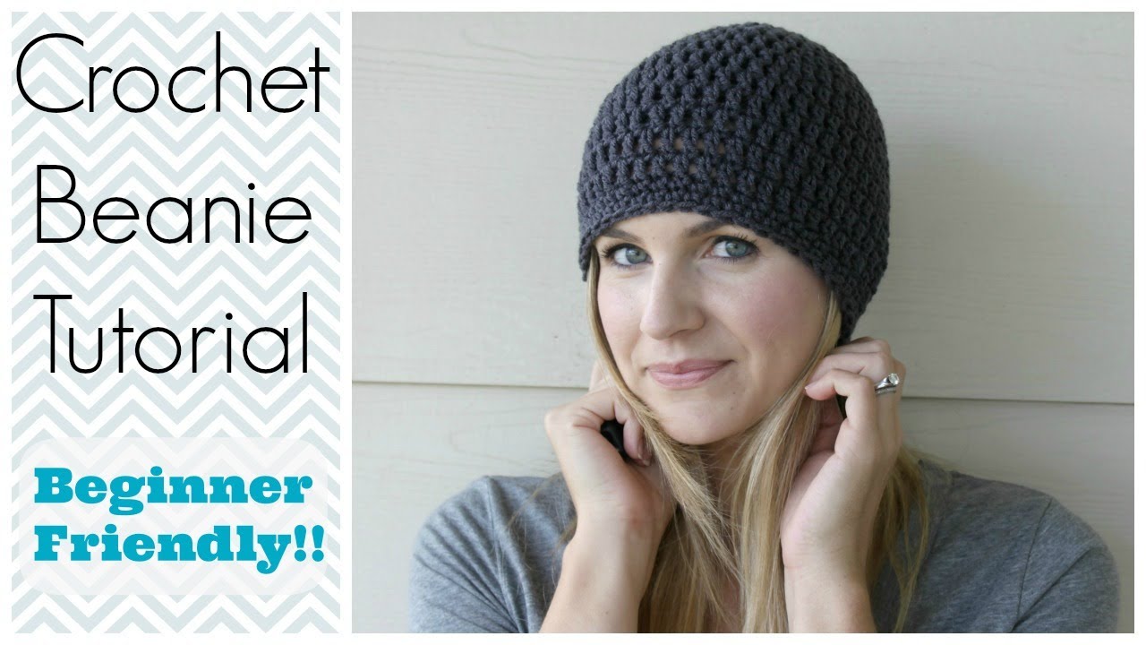 how-to-crochet-a-beanie-tutorial-beginner-friendly-youtube