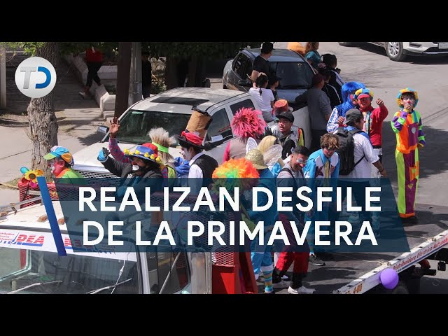 Se realizó el desfile de la primavera en Torreón