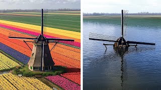 Нидерланды должны были бы находиться под водой, вот почему это все еще не так