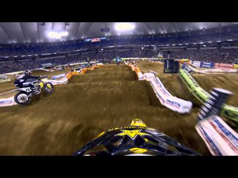 GoPro HD: Davi Millsaps Main Event 2013 Monster Energy Supercross from Minneapolis 