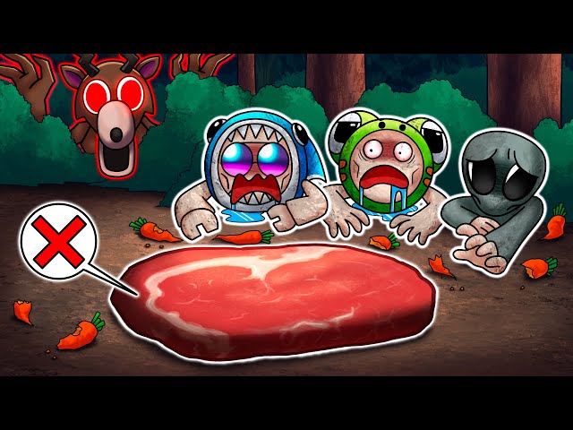 🌲 99 คืนในป่า...แต่ห้ามกินเนื้อ!! | Roblox: 99 Nights in the Forest