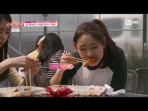 아이오아이 I.O.I FMV Knowing Kang Mina Part 1: Food (funny clips)