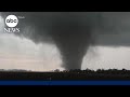 At least 6 killed in storms as more than 30 reported tornados slam multiple states