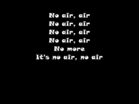 No Air (GLEE) - With Lyrics