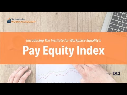 Introducing The Institute for Workplace Equality's Pay Equity Index. The comprehensive index evaluates multiple employment practices that contribute to overall pay equity. Learn more: https://theinstitute4workplaceequality.org/pay-equity-index/ Introducing The Institute for Workplace Equality's Pay Equity Index. The comprehensive index evaluates multiple employment practices that contribute to overall pay equity. Learn more: https://theinstitute4workplaceequality.org/pay-equity-index/