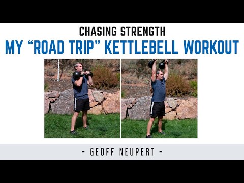 My “Road Trip” kettlebell workout (from my trip to Phoenix - INSIDE)