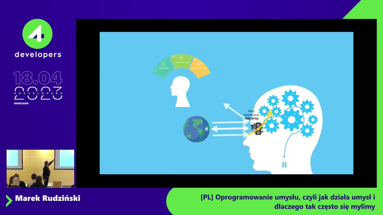 Marek Rudziński: Oprogramowanie umysłu, czyli jak działa umysł i dlaczego tak często się mylimy