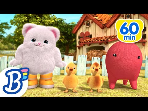 Six Little Ducks + More Badanamu Animal Songs | Kids Dance Songs & Videos