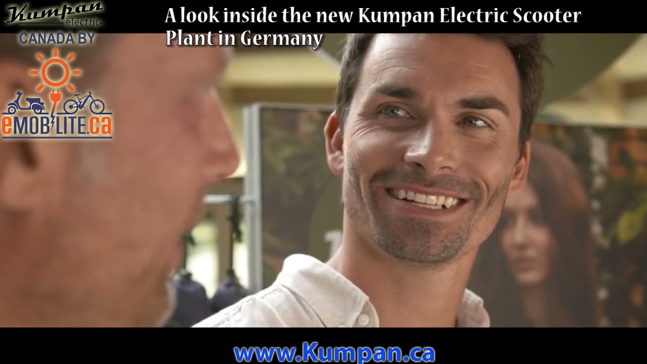 Inside the Kumpan Electric Scooter company along with the 3 founders….