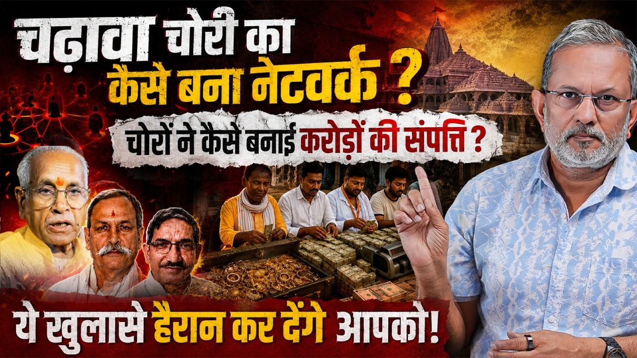Ram Mandir चढ़ावा चोरी कांड में खुलासे ही खुलासे || Ajit Anjum