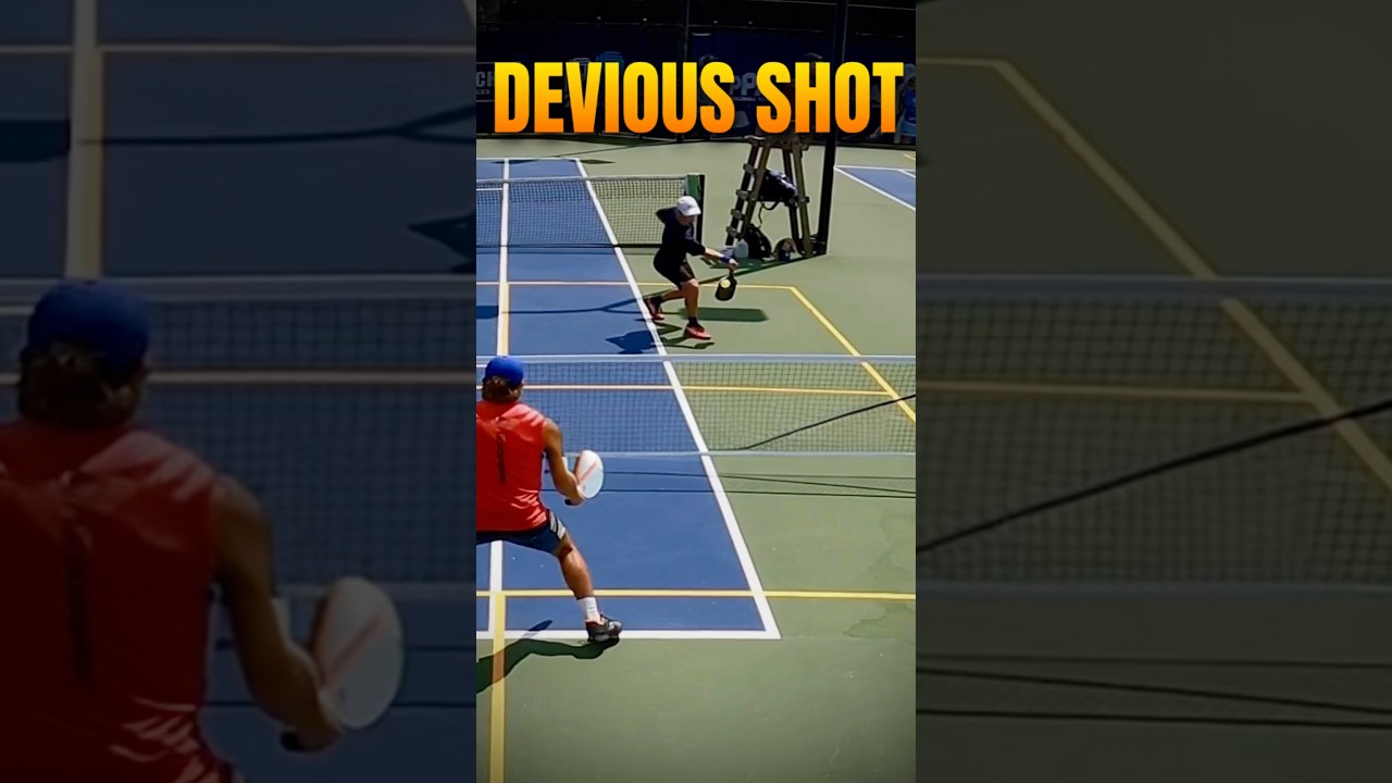 How to hit a DEVIOUS Pickleball Shot