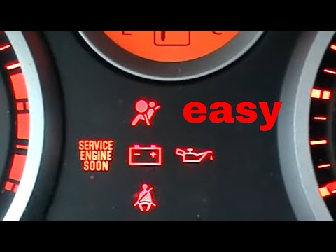 Nissan versa flashing light