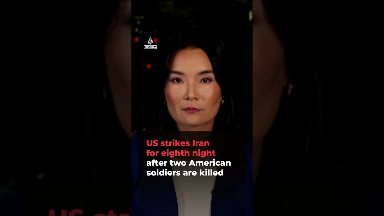 US bombs Iran for eighth-straight night | #ajshorts