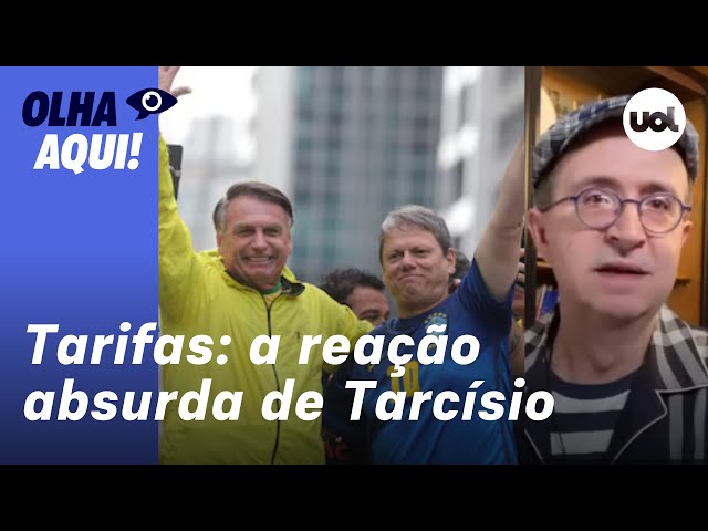 Reinaldo: Tarcísio se ajoelha para Trump e Bolsonaro e ignora os interesses de São Paulo
