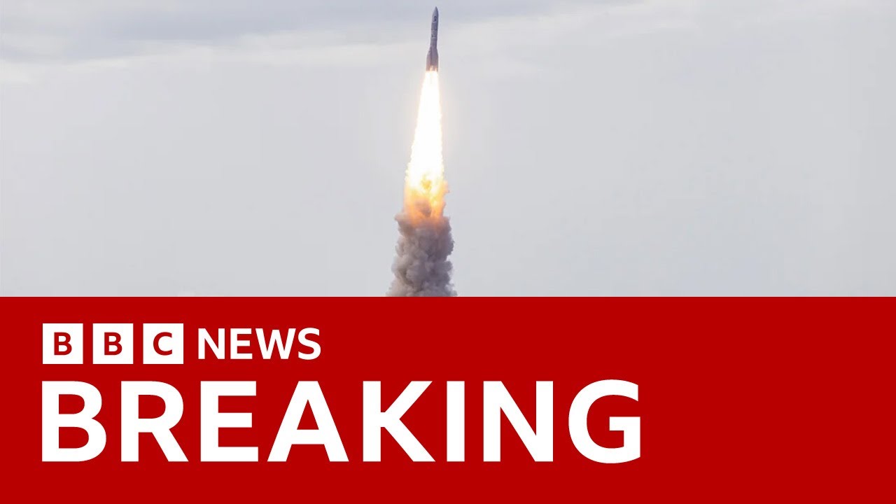 Europe's Ariane-6 rocket launches | BBC News