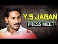 YS Jagan Press Meet on No Confidence Motion LIVE