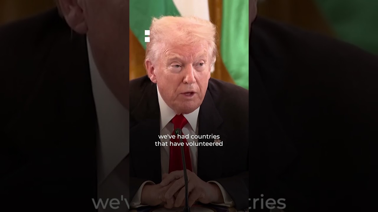 US president expects Gaza peacekeeping force âvery soonâ | AJ shorts