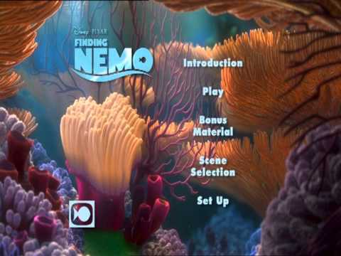 Finding Nemo: Disc 1: UK DVD Menu - YouTube