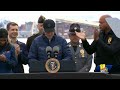 Your nation has your back: Biden surveys damage from Key Bridge collapse(WBAL) - 11:34 min - News - Video