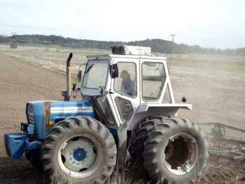 Ford 8730 ploughing #5