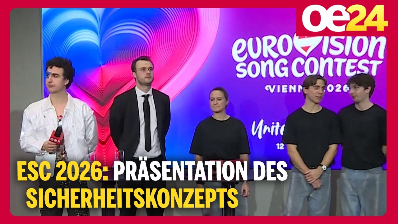 ESC 2026: Präsentation des Sicherheitskonzepts