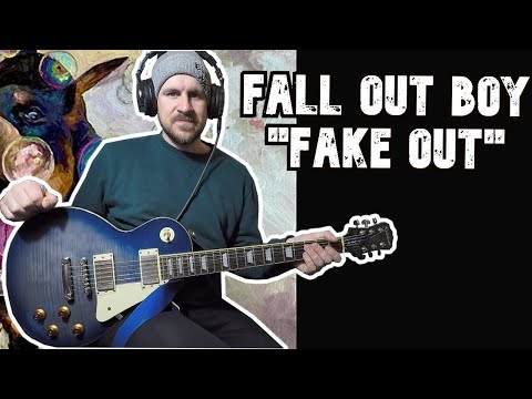 Fall Out Boy "Fake Out" GUITAR COVER