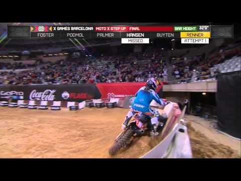 Ronnie Renner Wins Gold in Moto X Step Up 