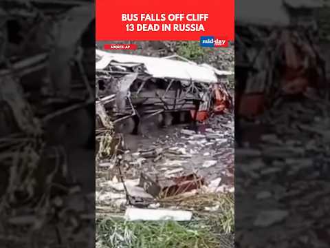 Russian Tragedy 13 Dead as Bus Plunges Off Cliff  12 thousand views  play Short